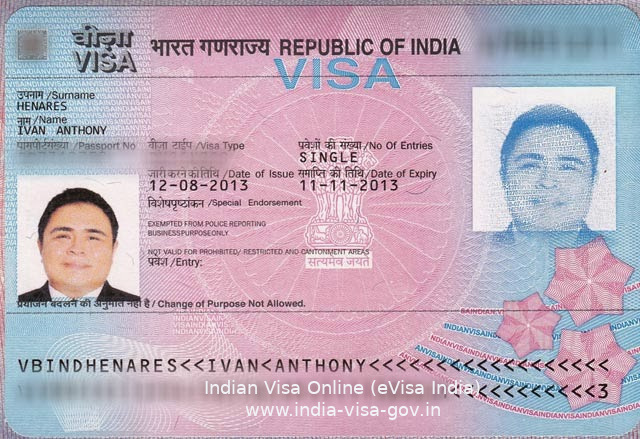 Visa india urxente